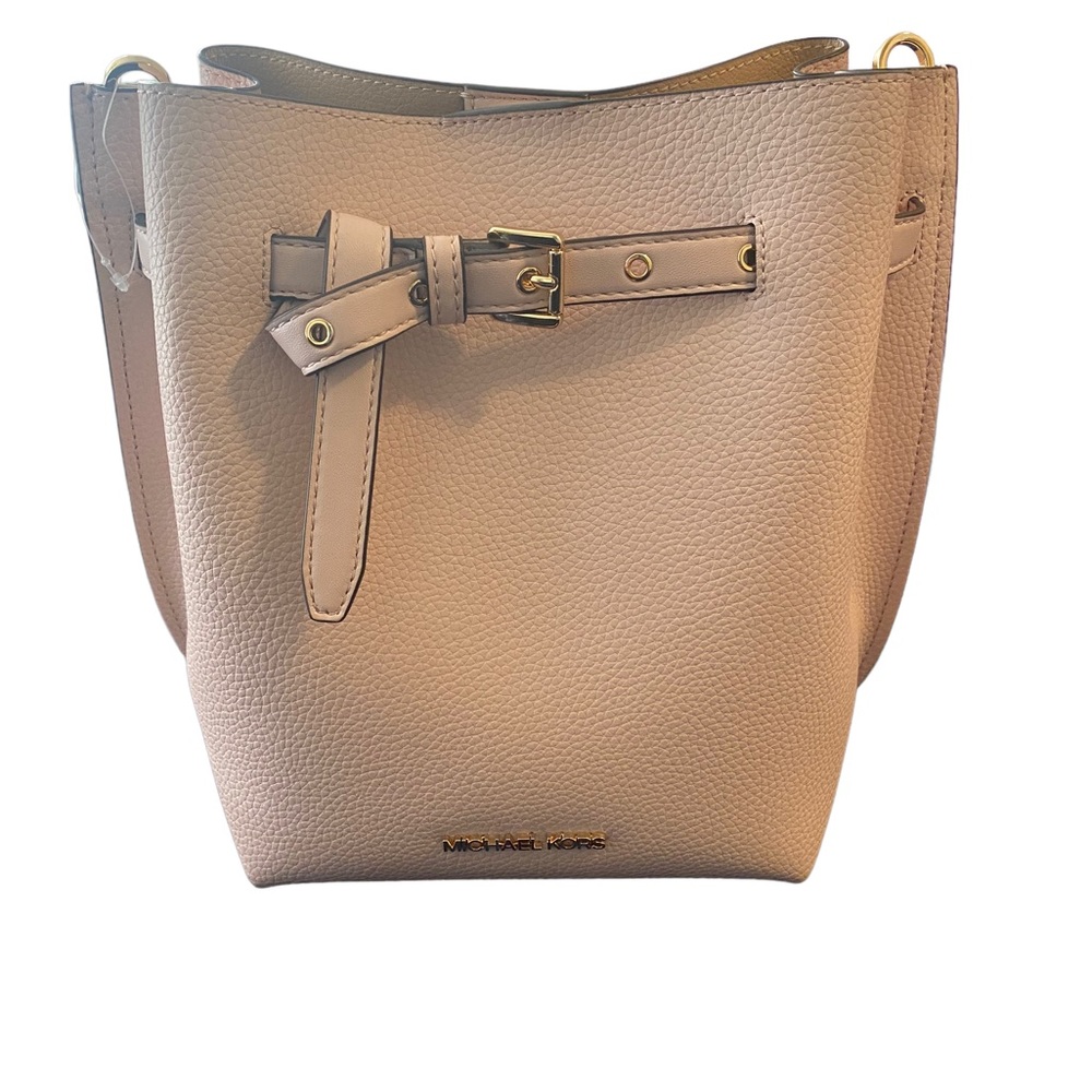 New in packaging Michael Kors Emilia Small Bucket Bag Powder Blush